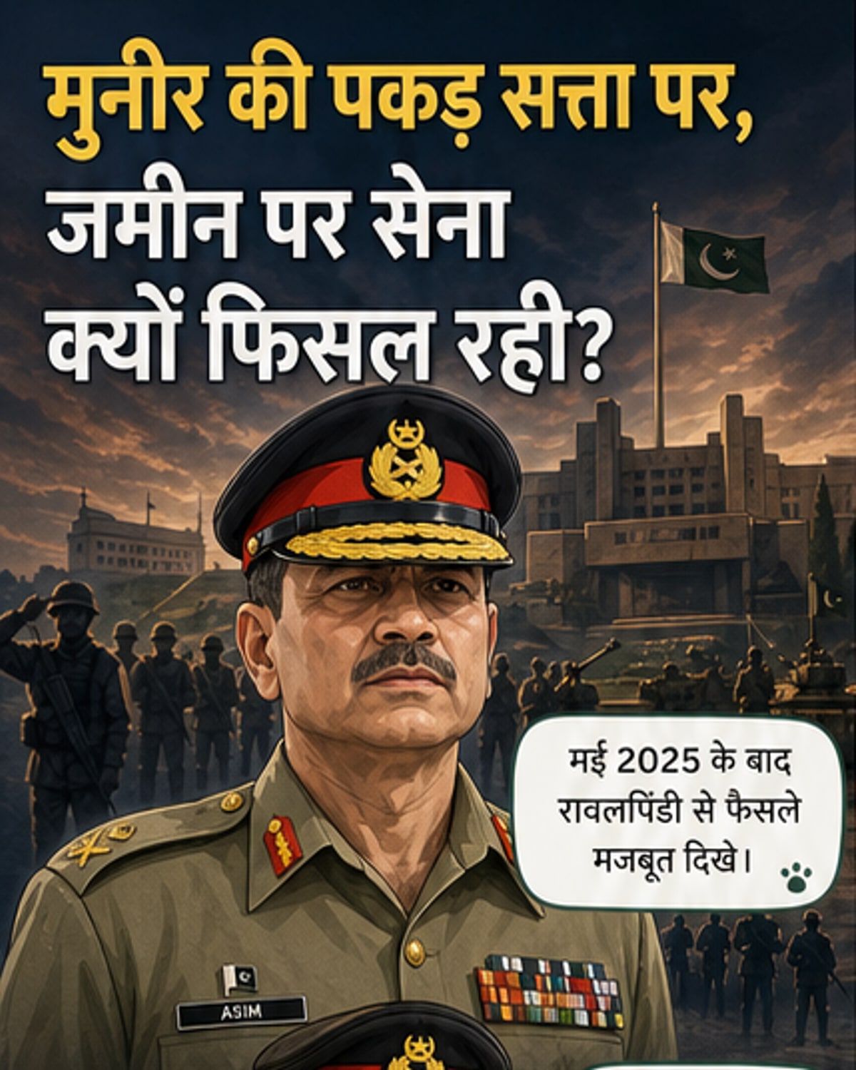 पाकिस्तानी सेना अपने ही घर में हार रही जंग