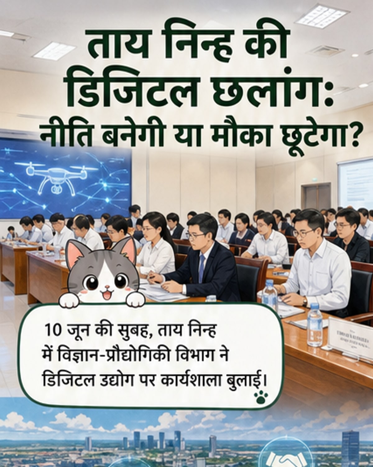 ताई निन्ह डिजिटल उद्योग के लिए नई नीति तैयार कर रहा है