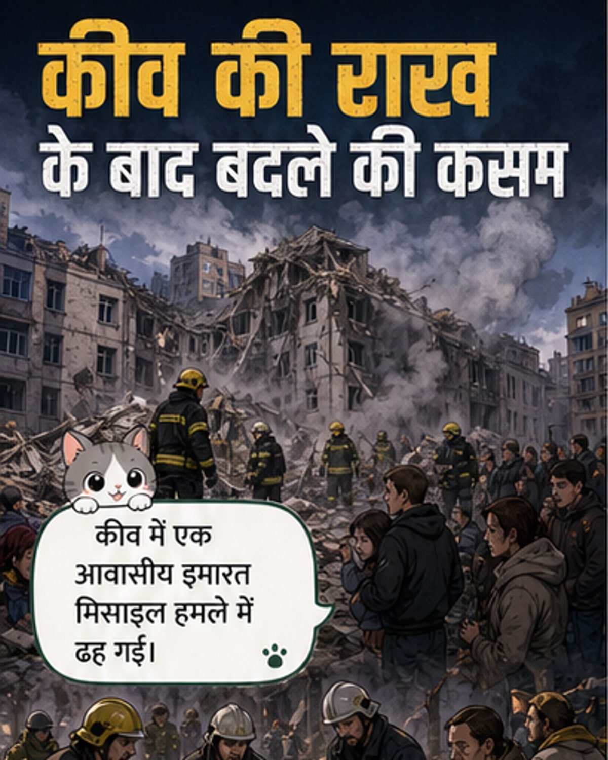 कीव हमले के बाद यूक्रेन का जवाब