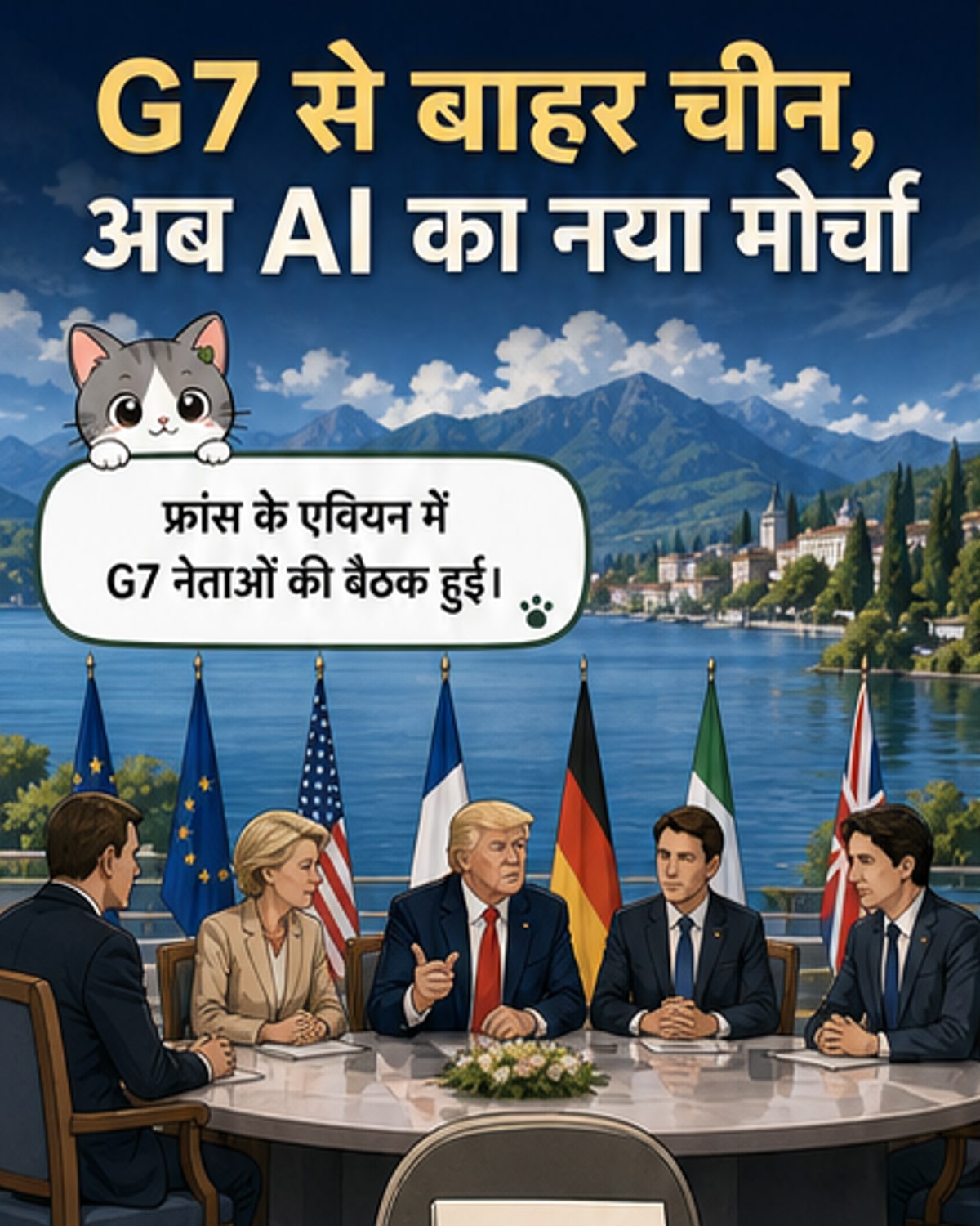 चीन ने G7 के बाद बनाया अपना AI गठबंधन