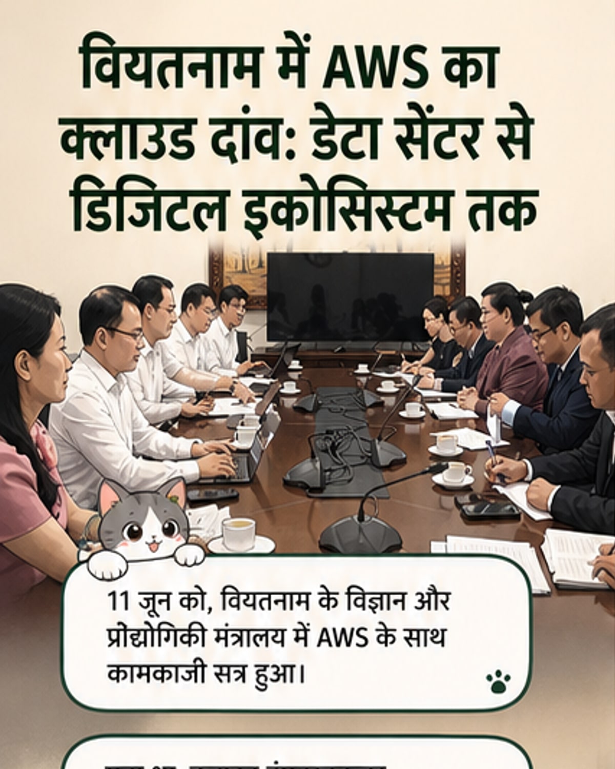 अमेज़न और वियतनाम के बीच क्लाउड बुनियादी ढांचे पर सहयोग
