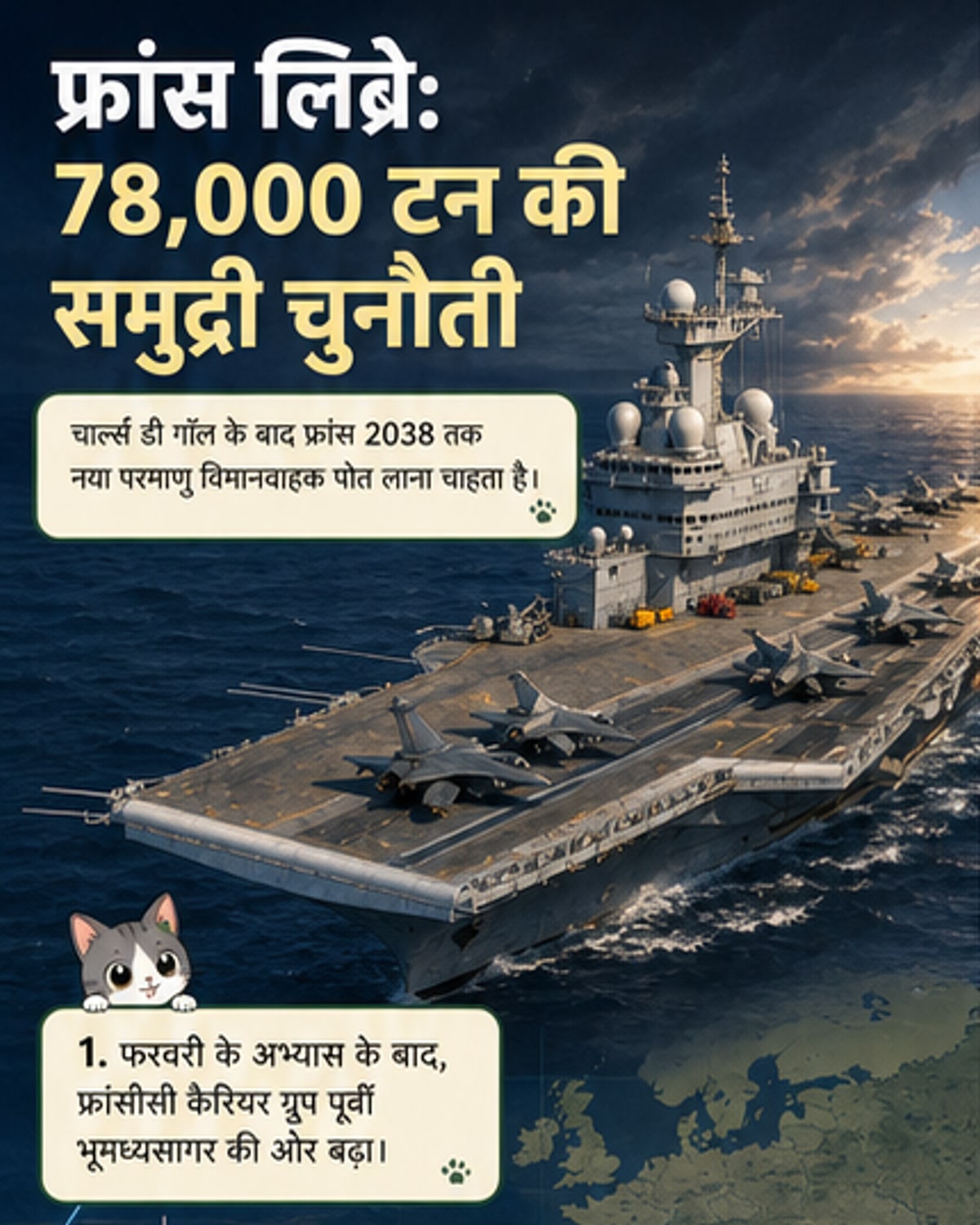 फ्रांस लिब्रे: 78,000 टन की कूटनीति