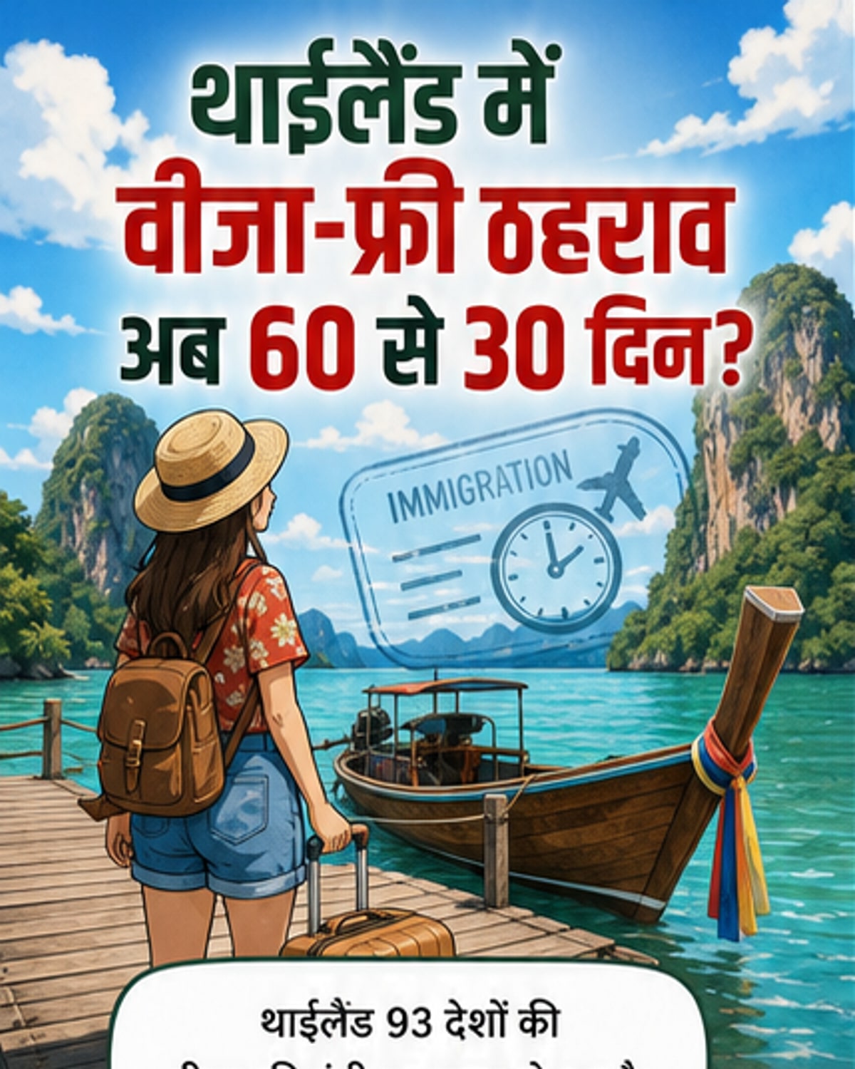 थाईलैंड ने वीजा नियम बदले