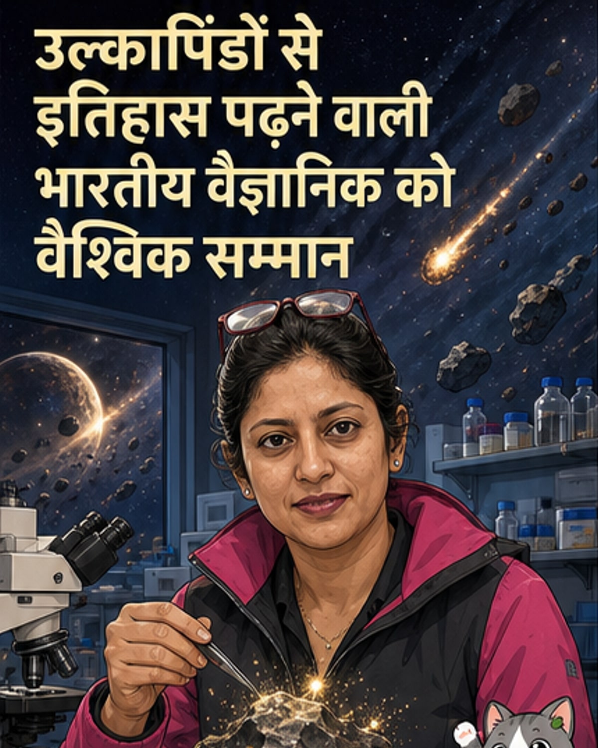 भारतीय वैज्ञानिक को अंतरराष्ट्रीय सम्मान