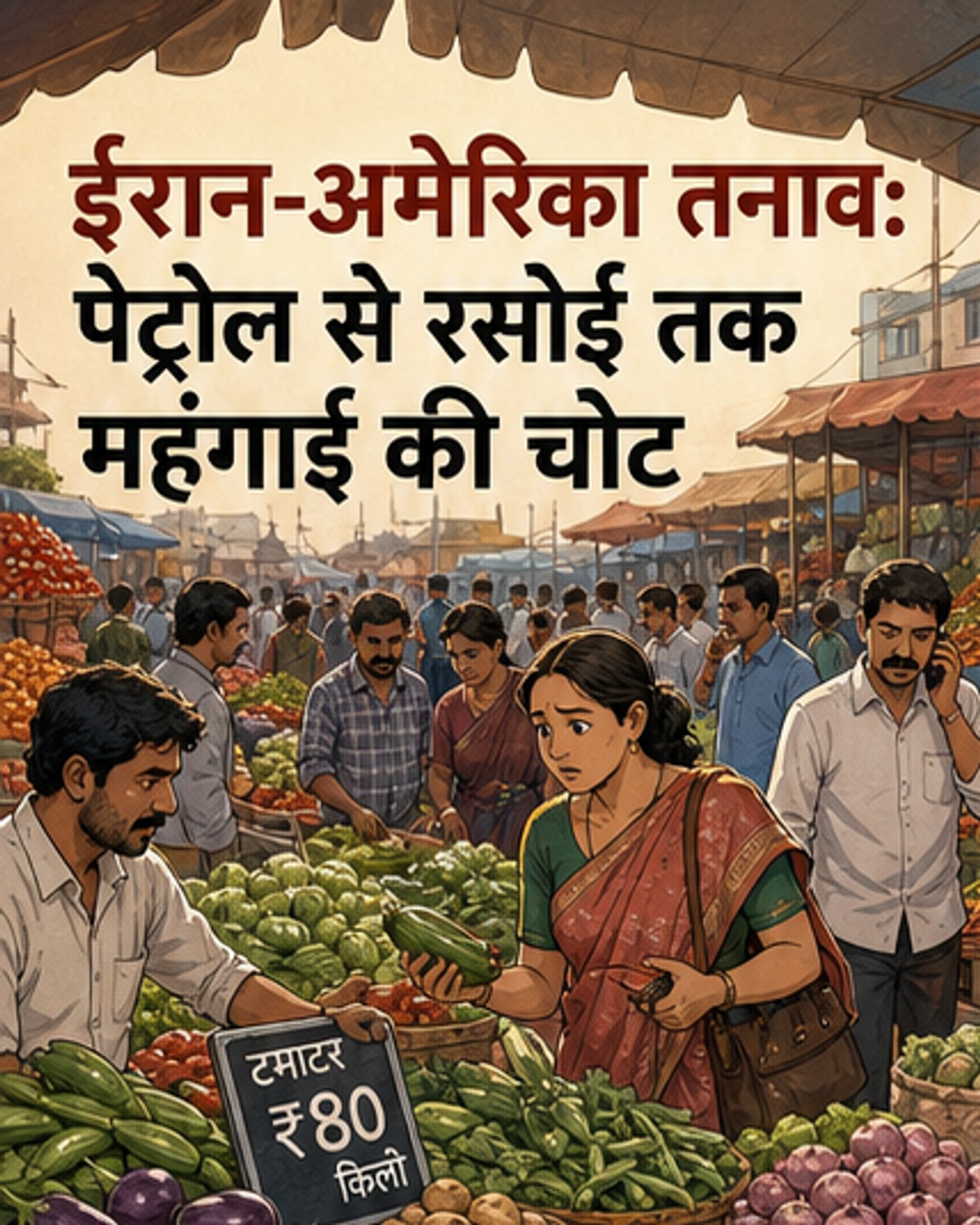 ईरान-अमेरिका तनाव में तेल कीमतों में उछाल