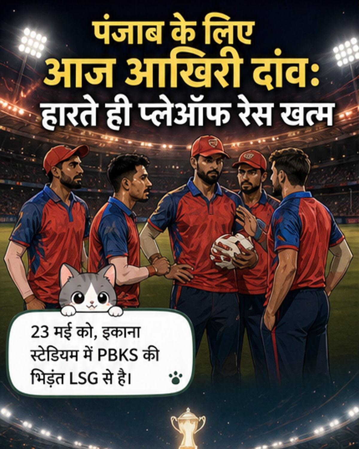 पीबीकेएस के लिए आखिरी मौका