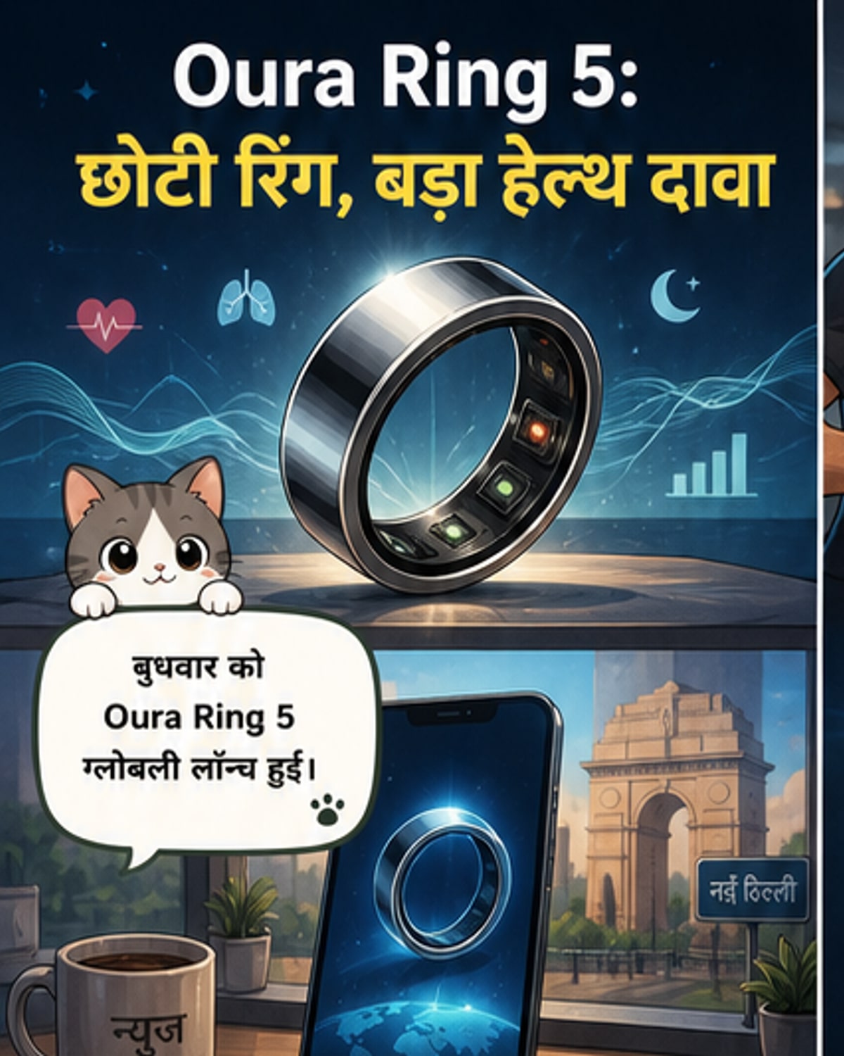 Oura ने लॉन्च की नई स्मार्ट रिंग