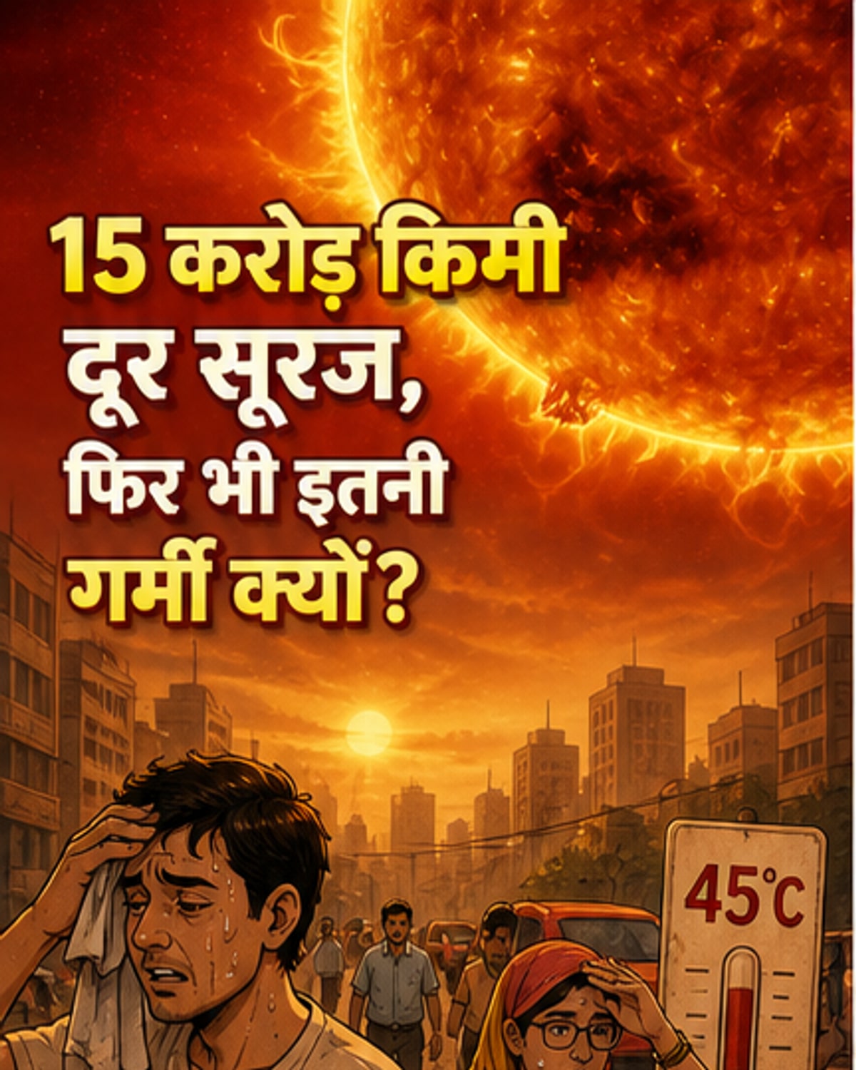 सूर्य से 15 करोड़ किमी दूर भी क्यों तपती है पृथ्वी?