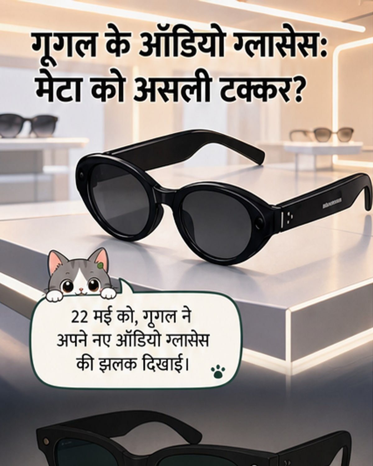 गूगल के नए ऑडियो ग्लासेस में ये फीचर्स