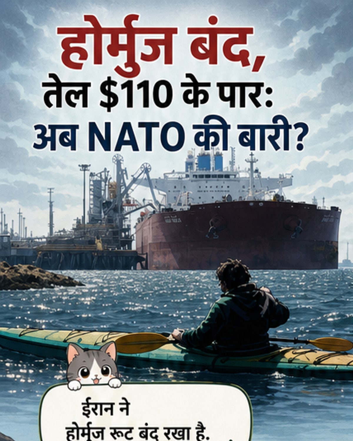 हॉर्मुज में नाटो की एंट्री?