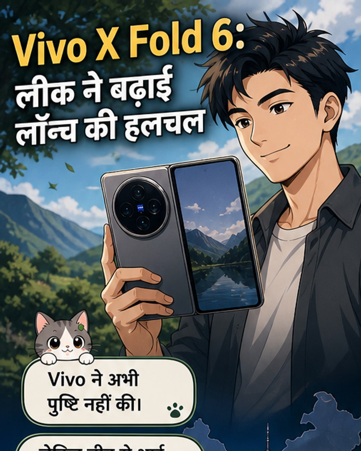 Vivo X Fold 6 की लॉन्च तारीख सामने आई