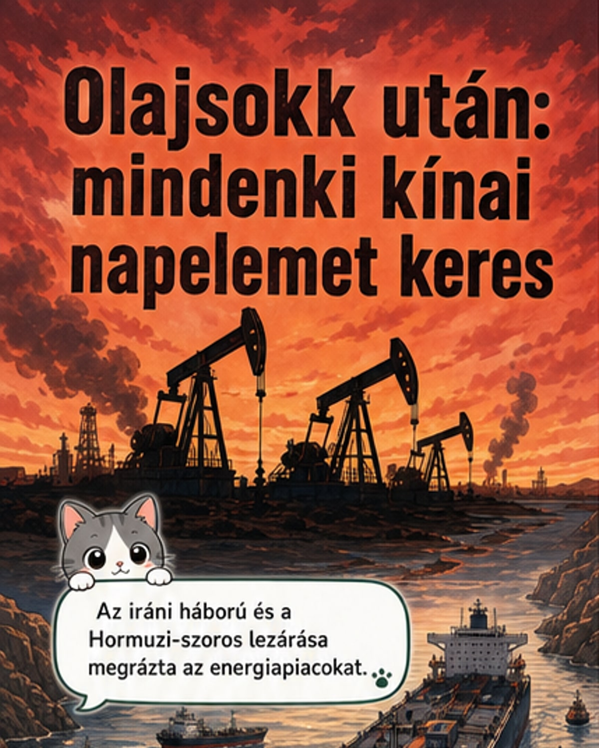 Kína szállítja a megoldást az olajválságra