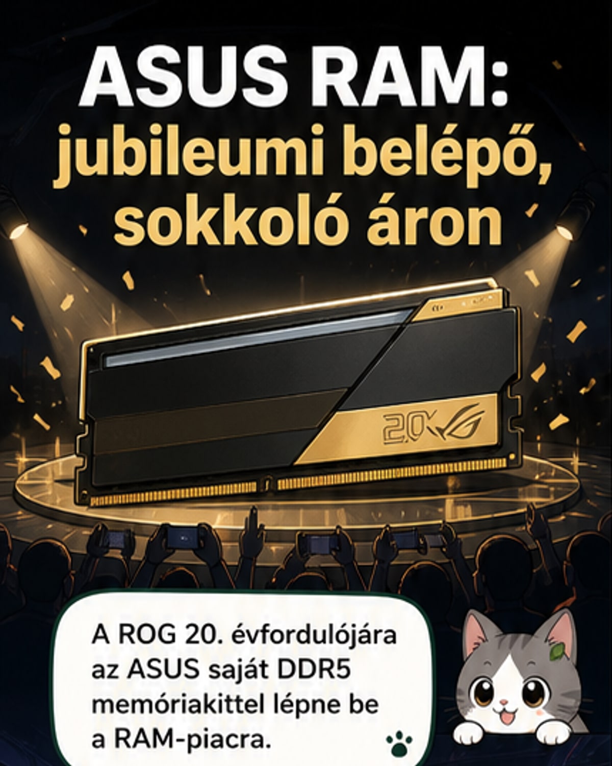 ASUS belép a RAM-piacra