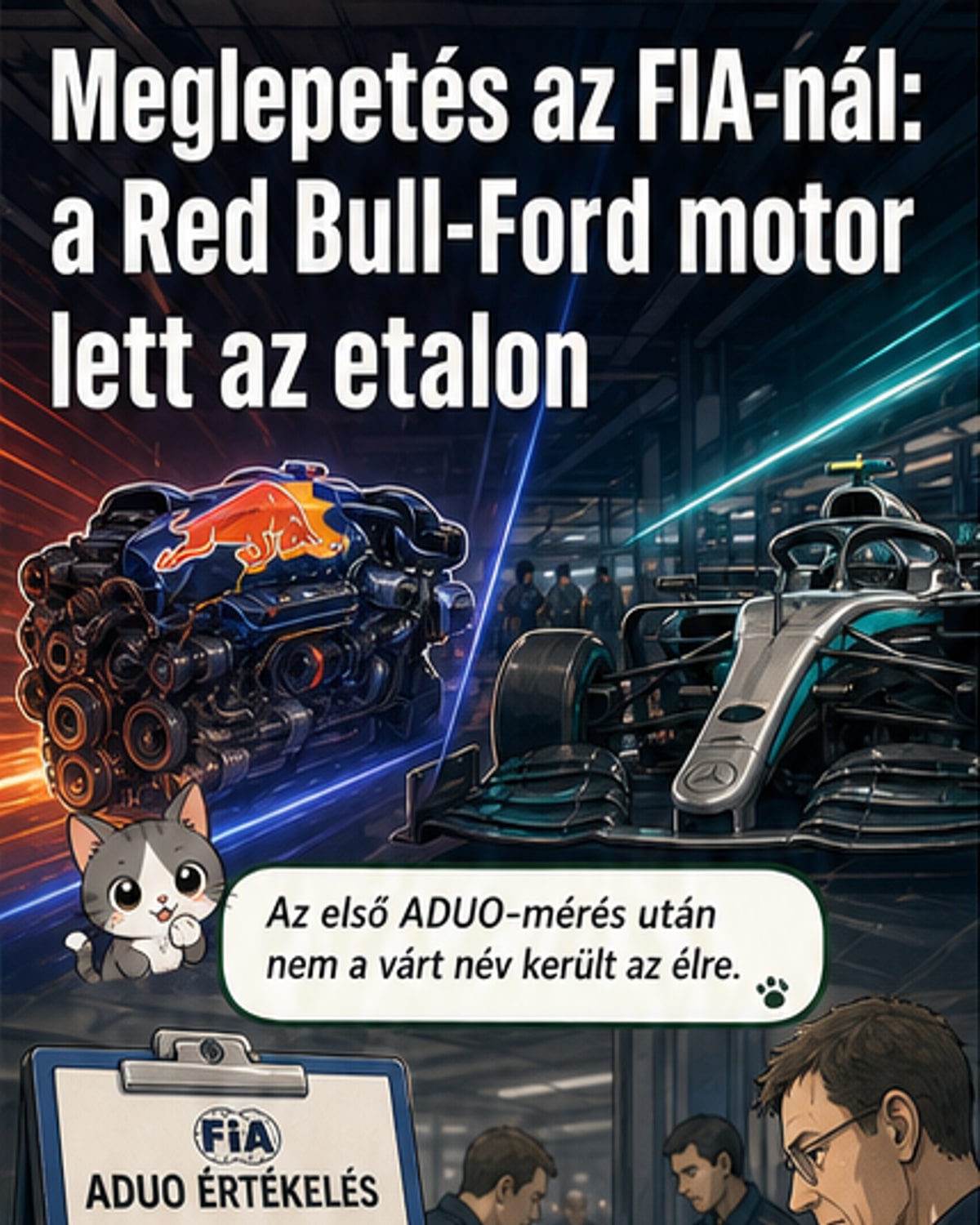 Red Bull motorja vezet, a Mercedes is lemarad