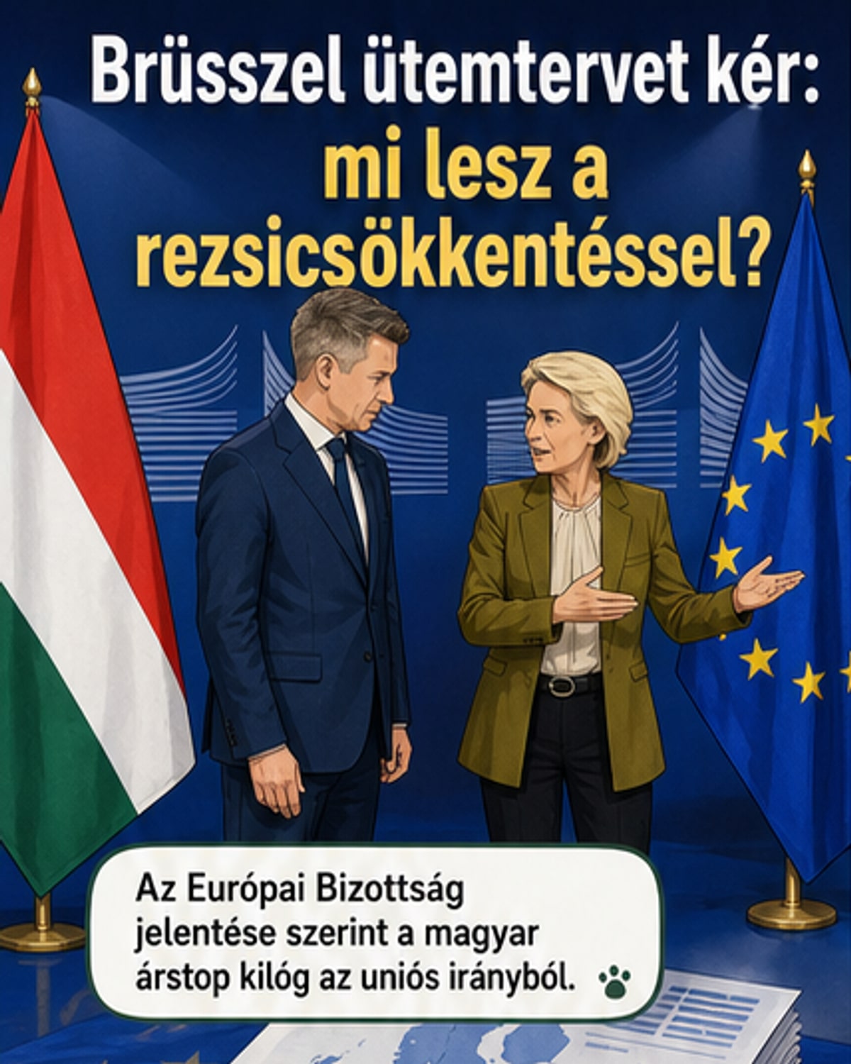 Brüsszel parancsot adott: vége a rezsicsökkentésnek