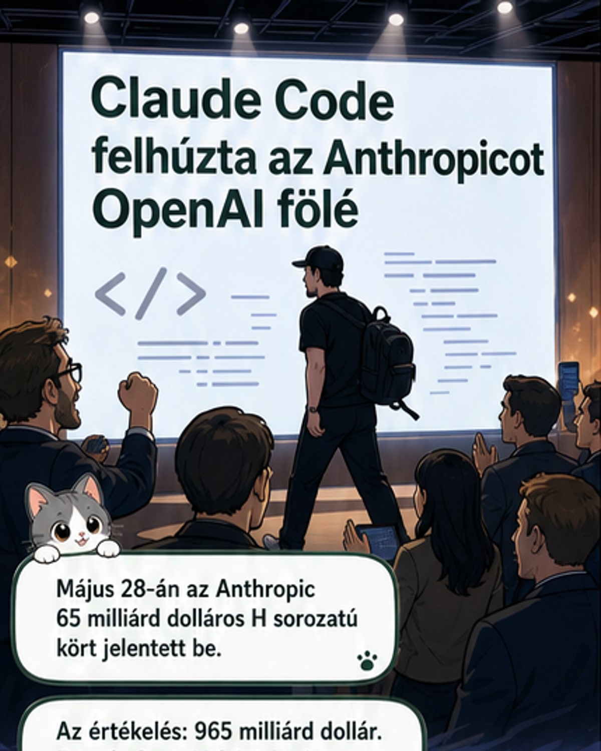 Anthropic megelőzte az OpenAI-t