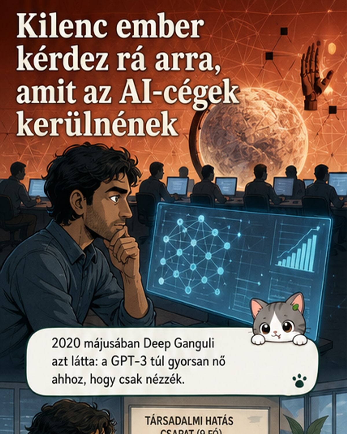 Egy 9 fős csapat irányítja az AI jövőjét