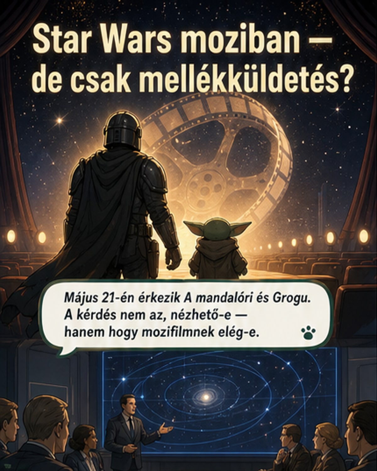 A Mandalóri és Grogu nem mozifilm