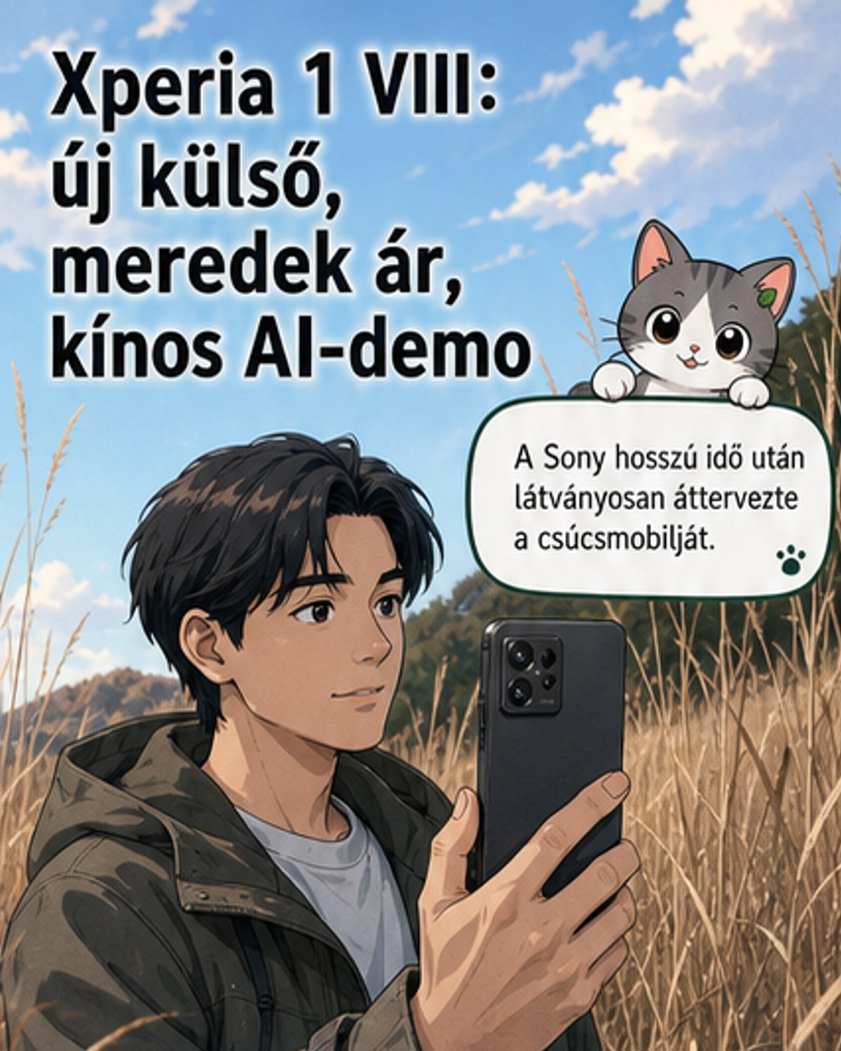 Sokkoló ár az új Sony csúcsmobilnál