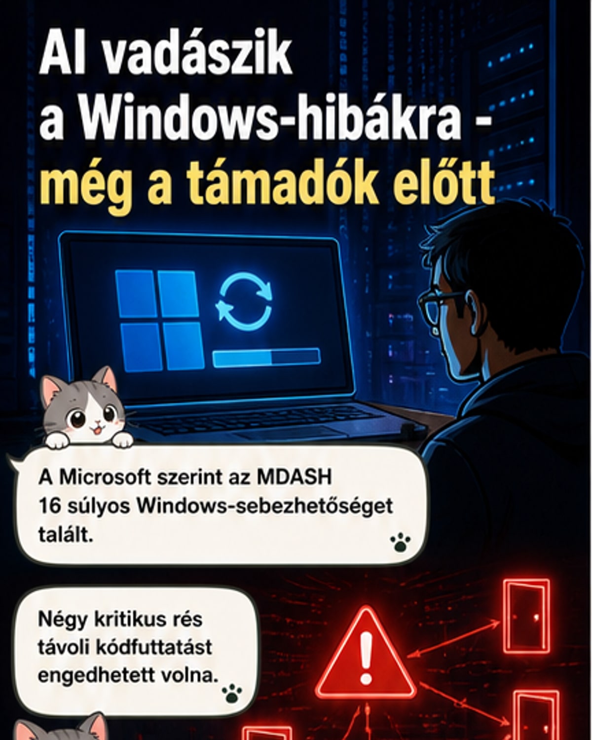 AI már vadássza a Windows hibáit
