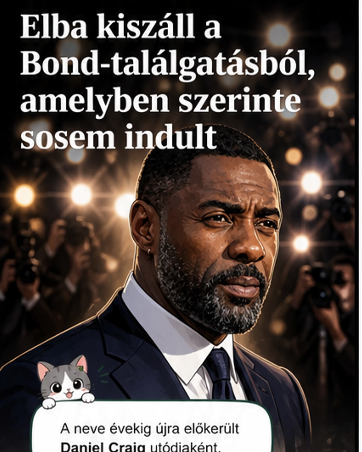 Idris Elba lezárta a Bond-pletykát