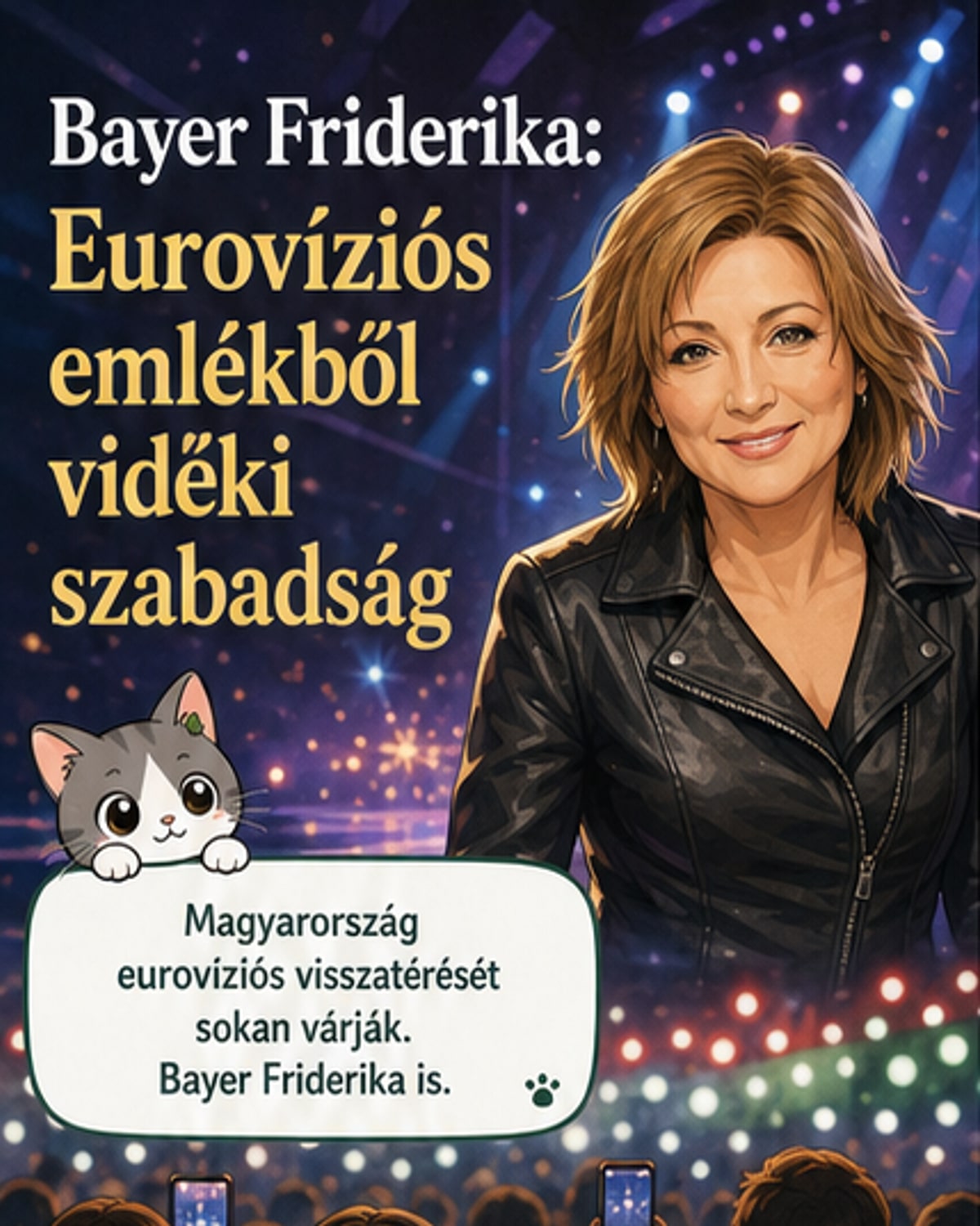 Bayer Friderika most így él
