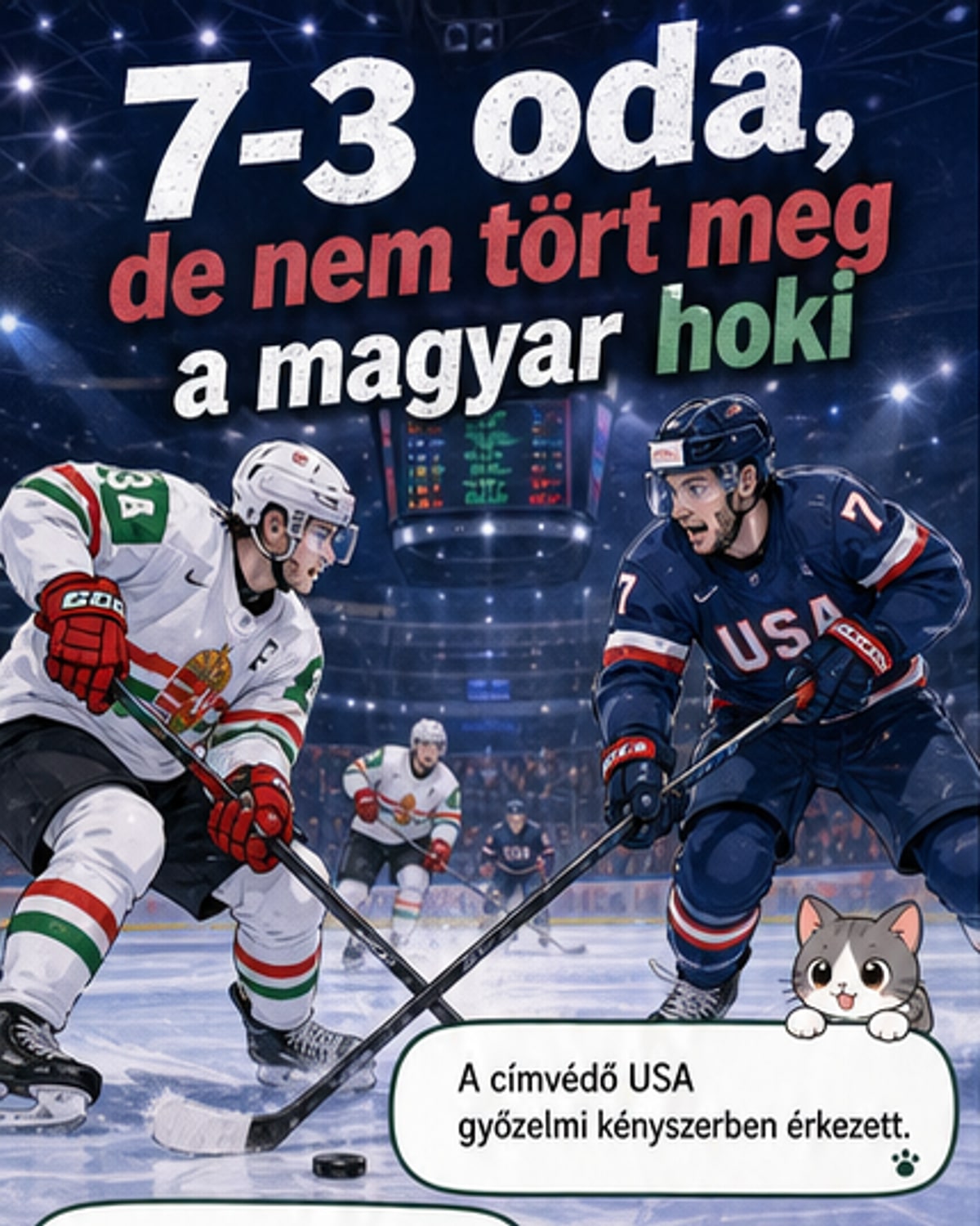 7-3 az USA ellen, de volt tartás