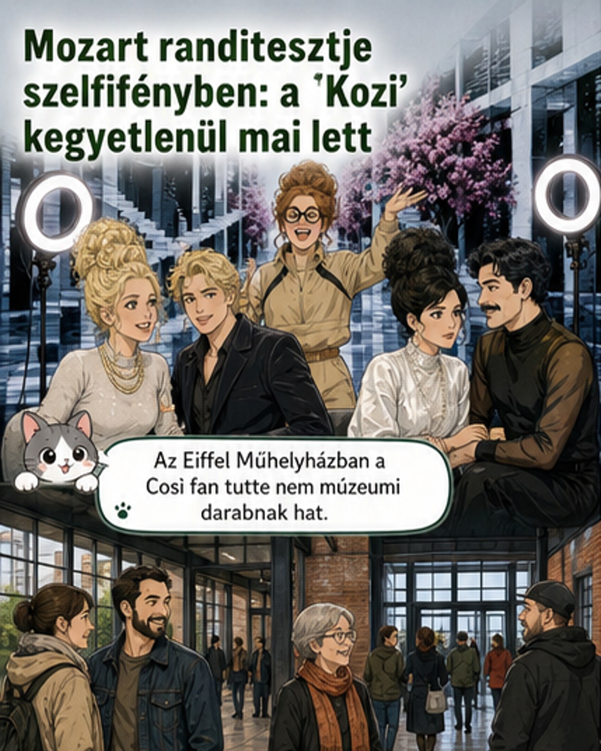 „Kozi” – Mozart operája a social média korában