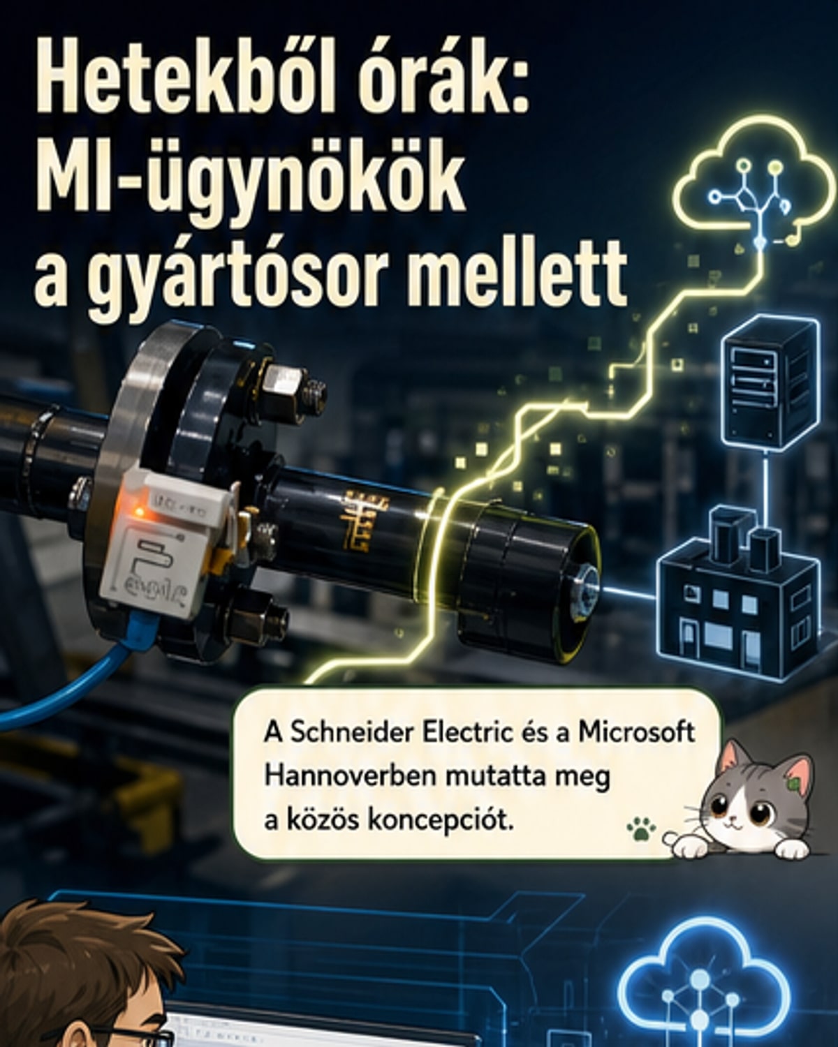 Két techóriás összeállt az ipari AI-n