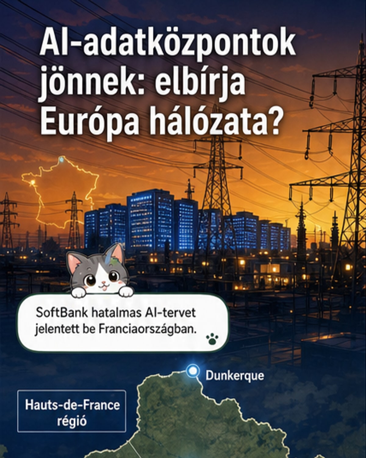SoftBank épít atomalapú AI-központot Európában