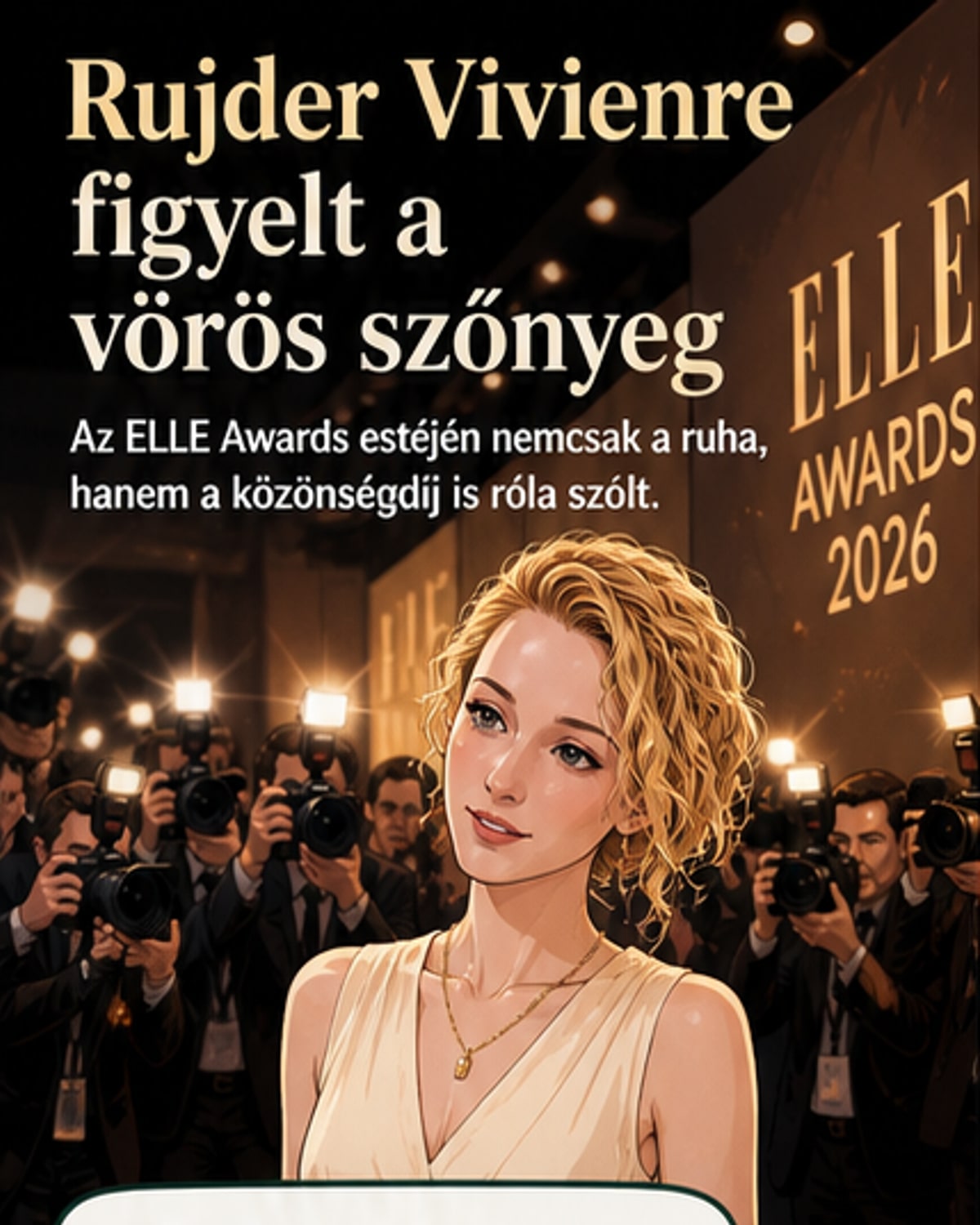 Rujder Vivien díjat kapott