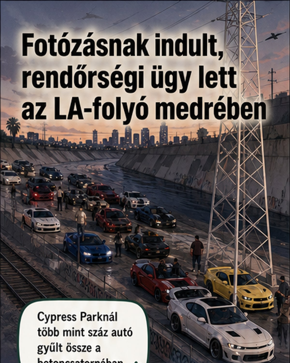 86 autós őrizetben LA-ban