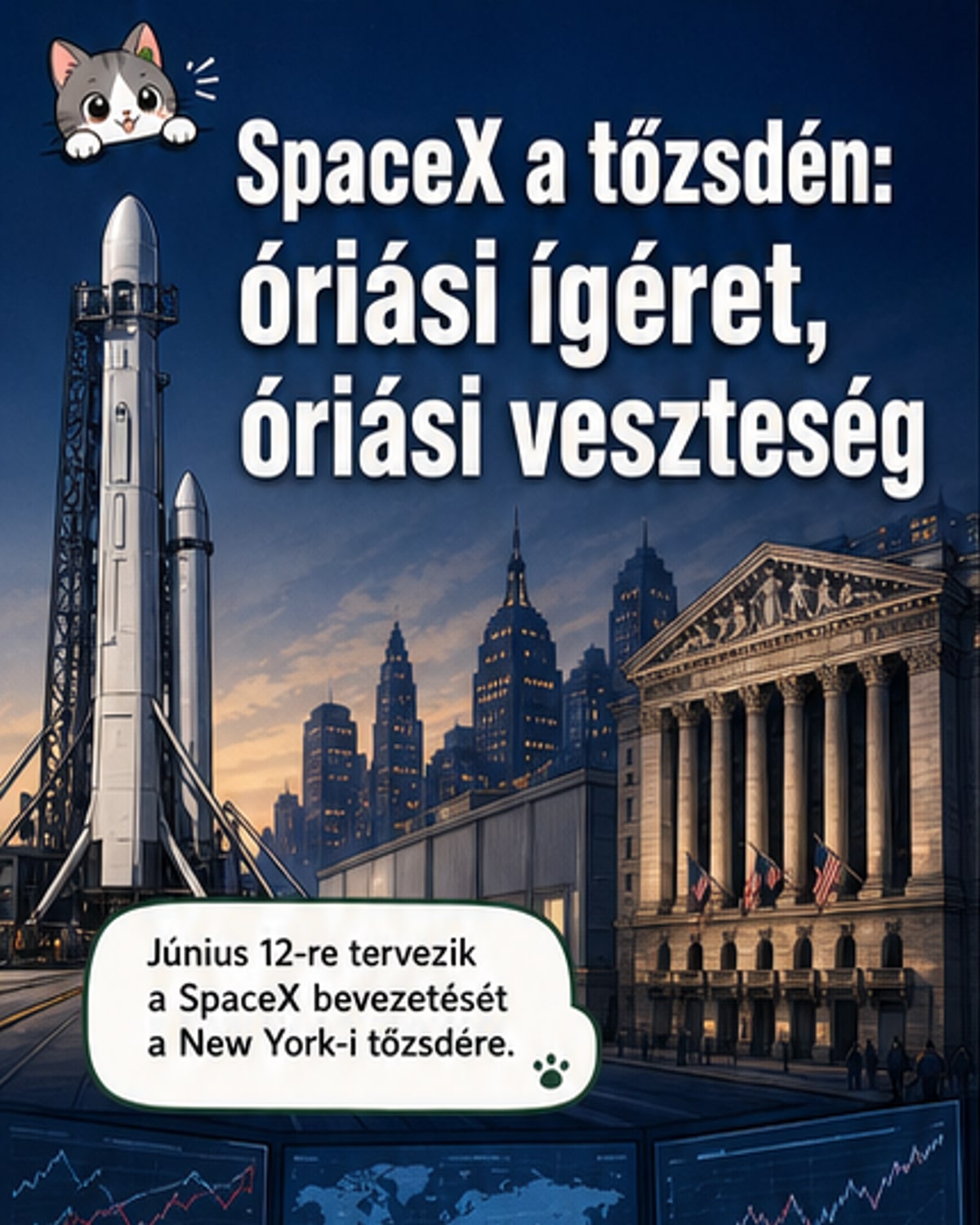 SpaceX: Musk tőzsdei lépése