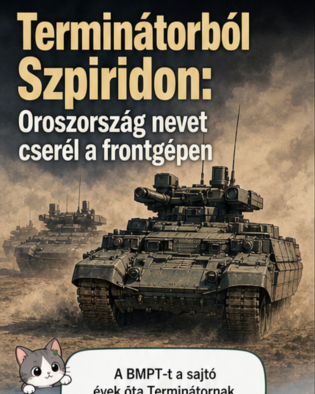 A Terminator harcjármű Szpiridon lett