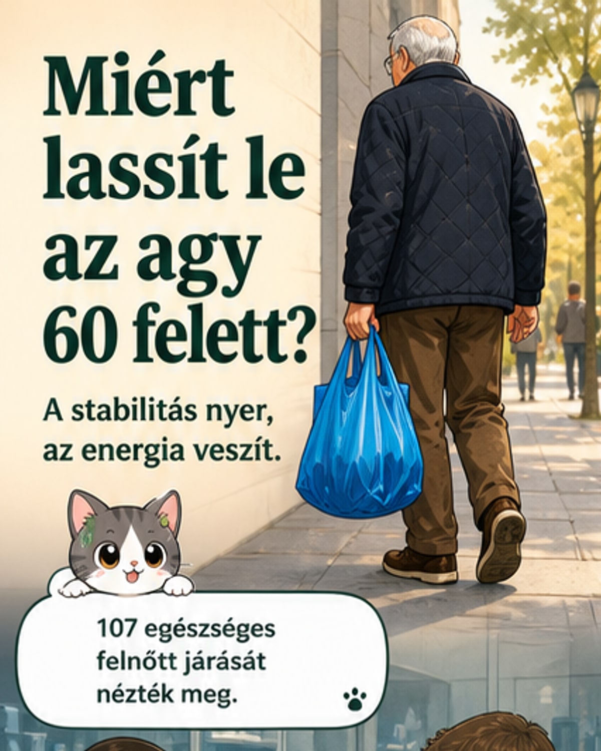 Az agy biztonsági módra vált 60 felett