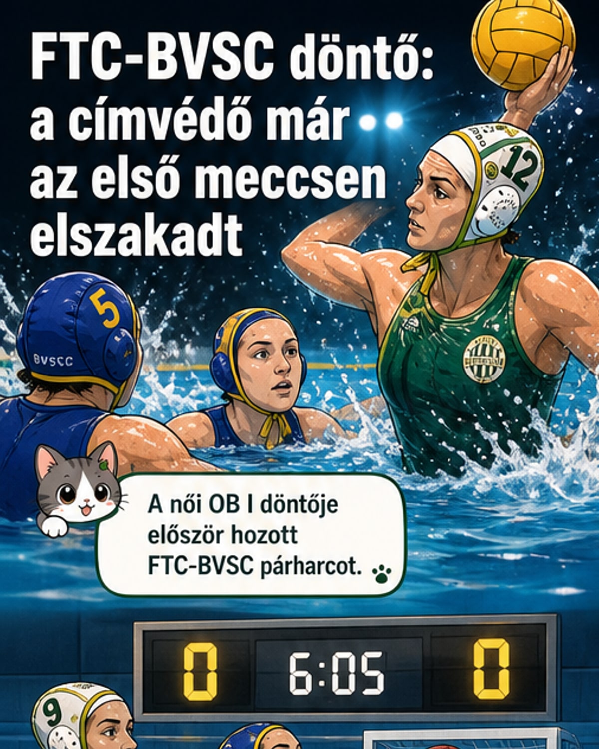 Ferencváros nyerte az első finálét