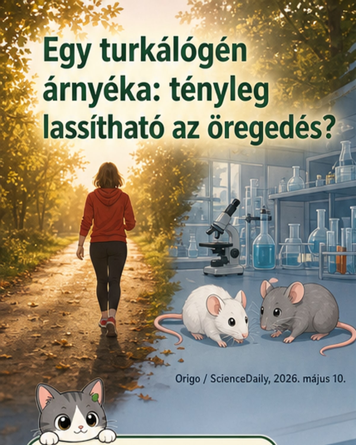 Csupasz turkáló génje egészségesebbé tette az egereket