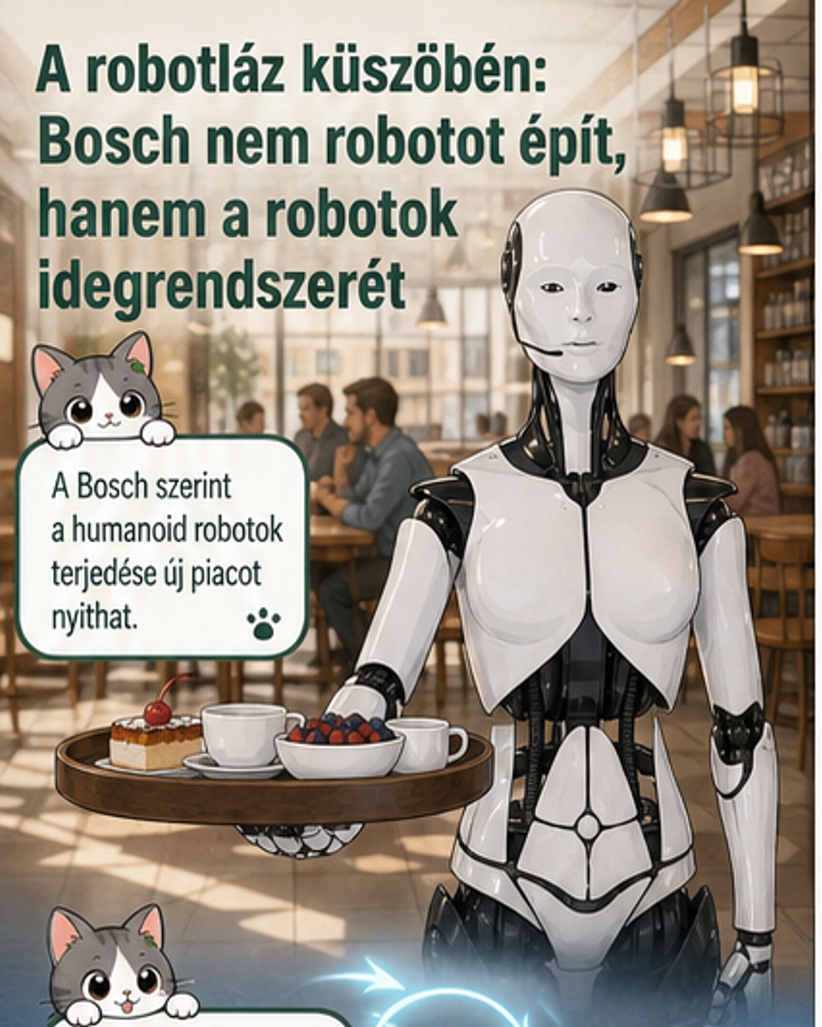 Bosch új korszakot indít robotokkal