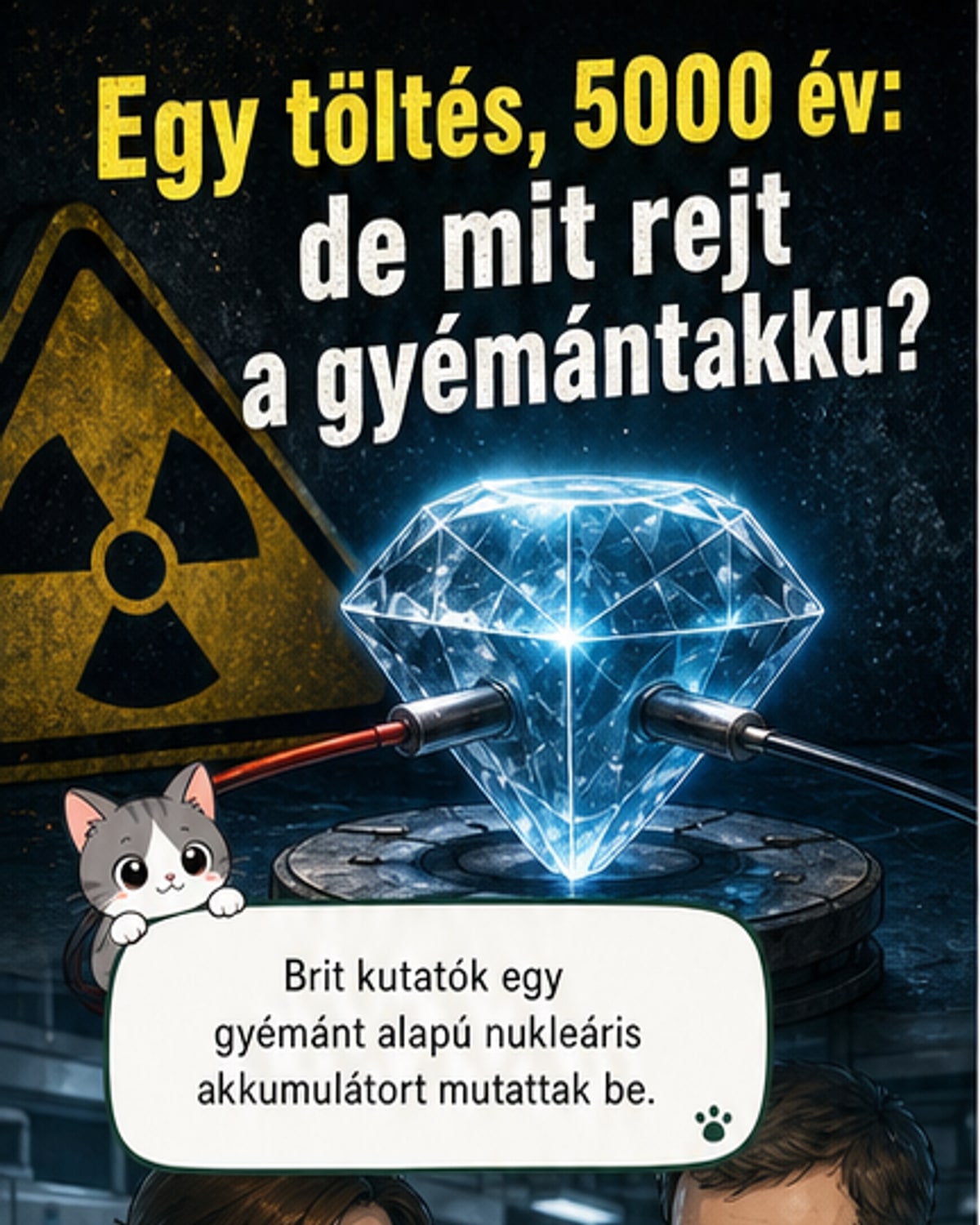 5000 évig működik egy töltéssel