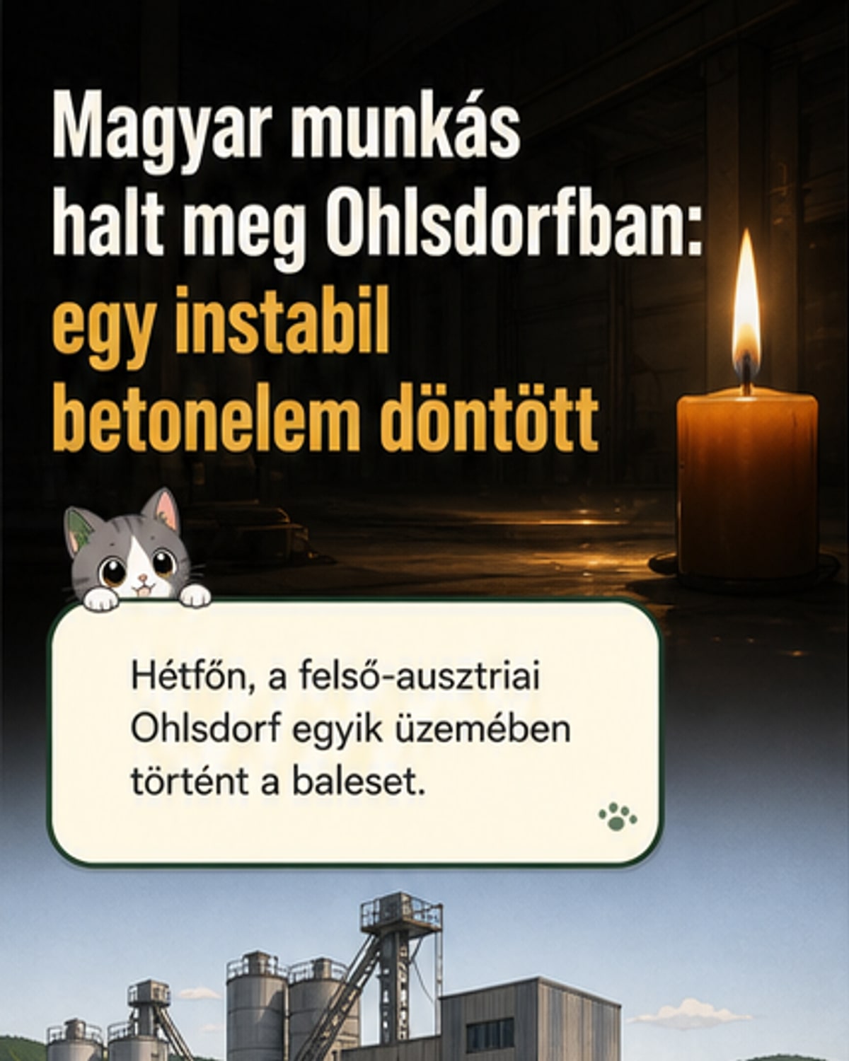 Magyar munkás halt meg Ausztriában