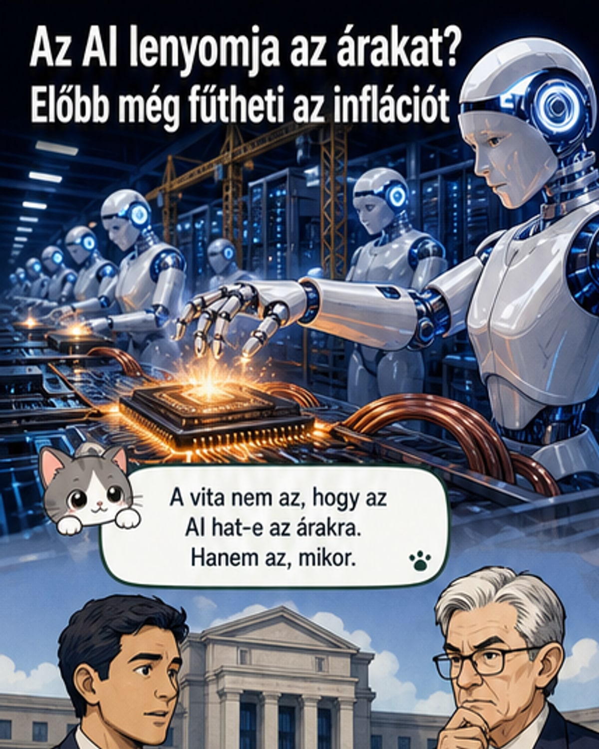 Az MI most még felpörgeti az inflációt