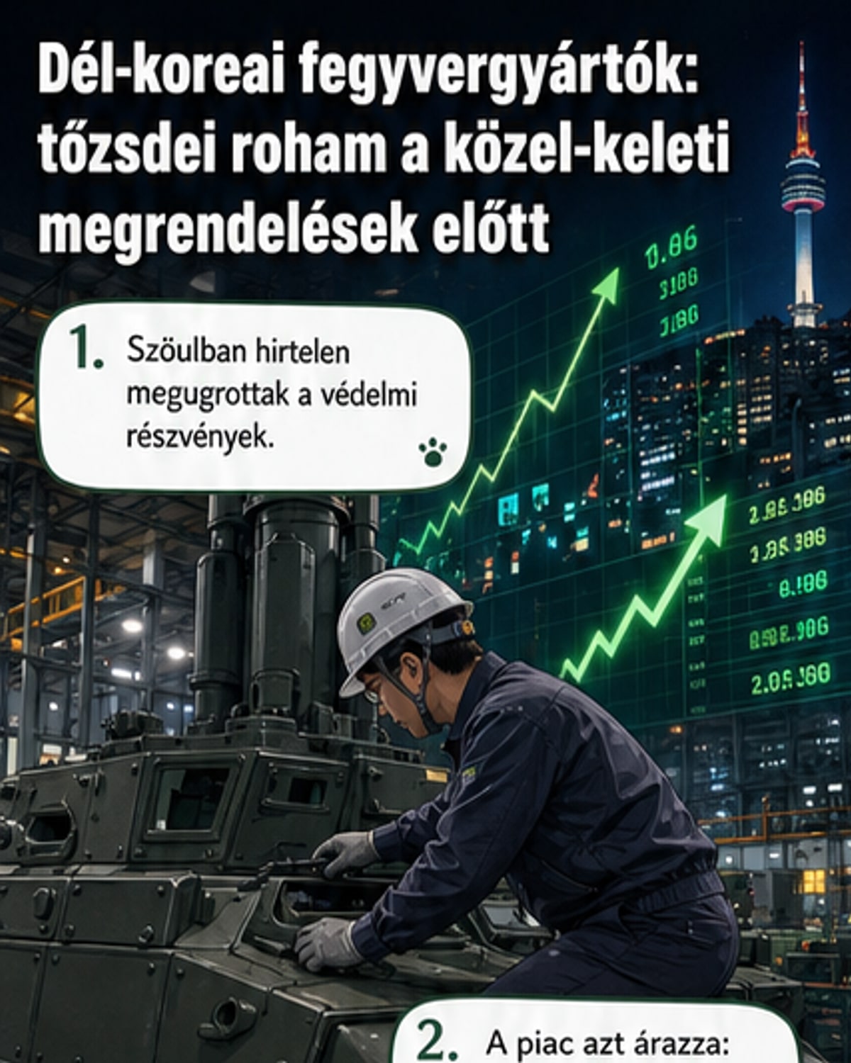 Dél-Korea szuperfegyverei a Közel-Keleten