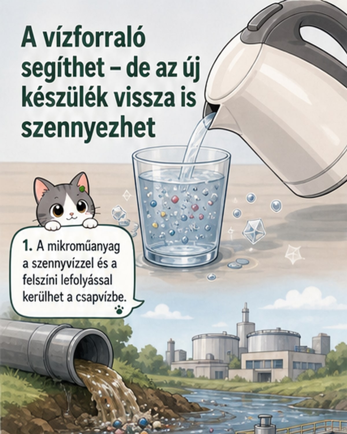 Új vízforraló? Inkább tízszer forralj!