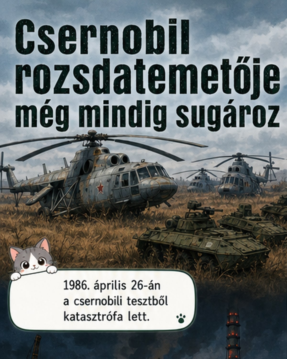A Csernobilból visszatér az élet – de nem úgy, ahogy vártuk