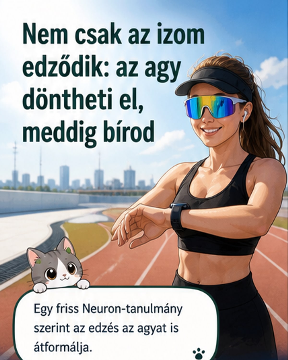 Nem az izmaid, hanem az agyad miatt leszel erősebb
