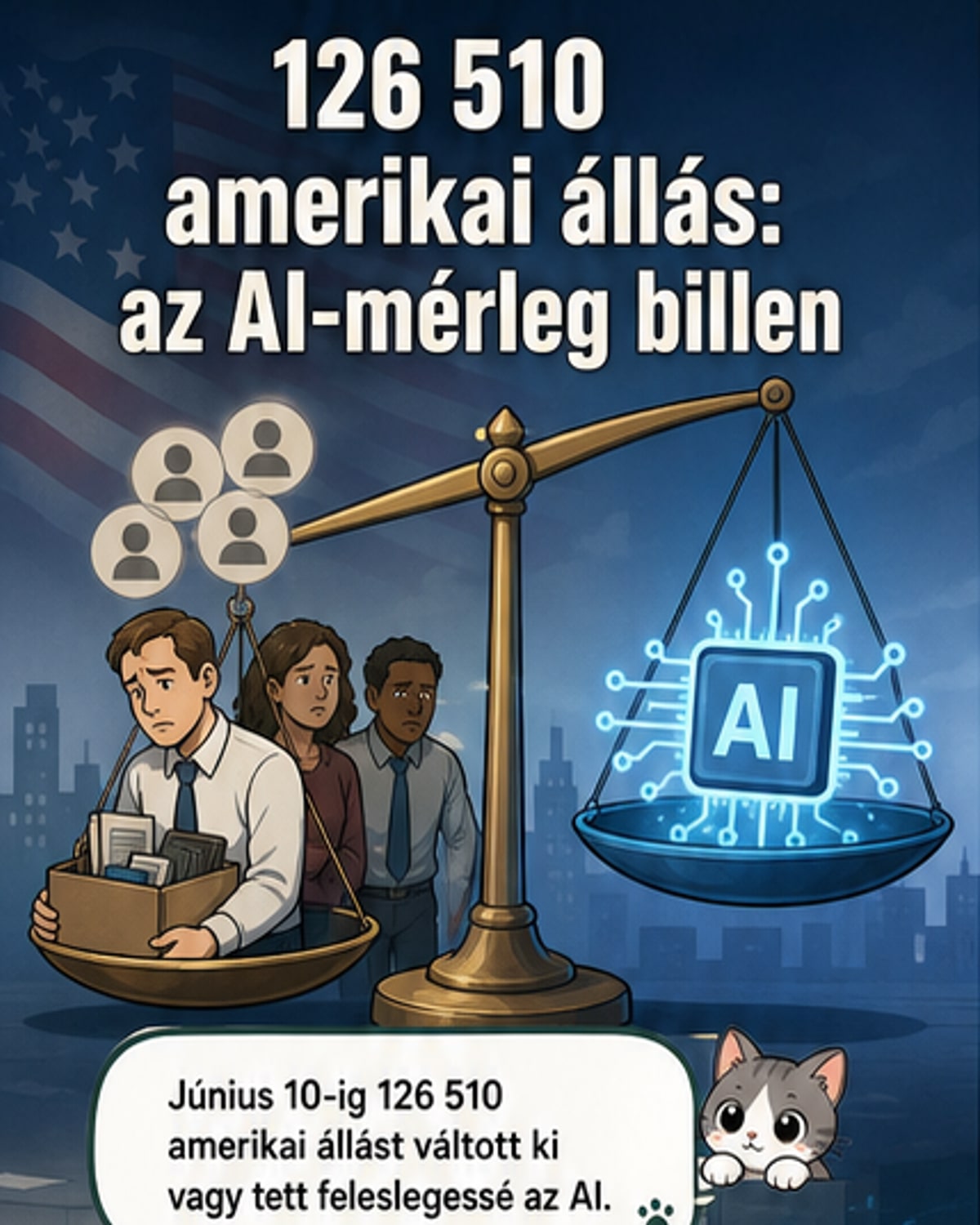 AI 126 ezer munkahelyet váltott fel