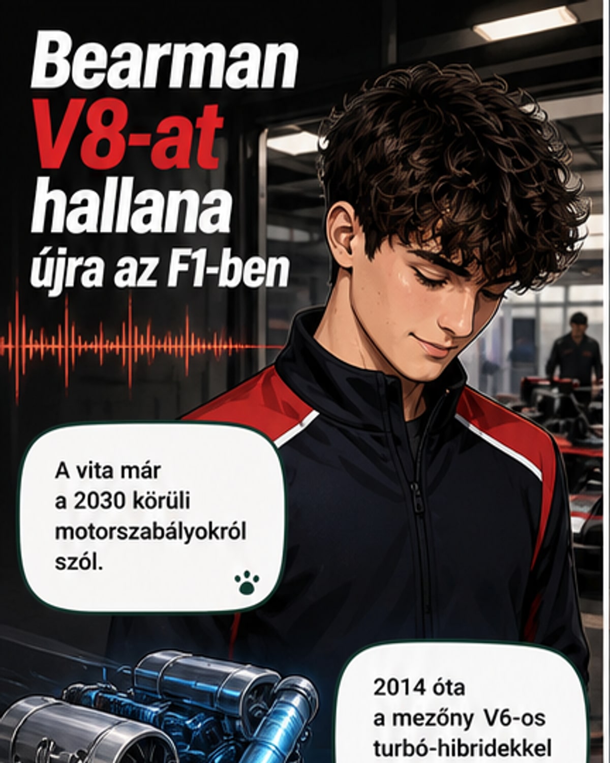 Bearman visszahozná a V8 hangját