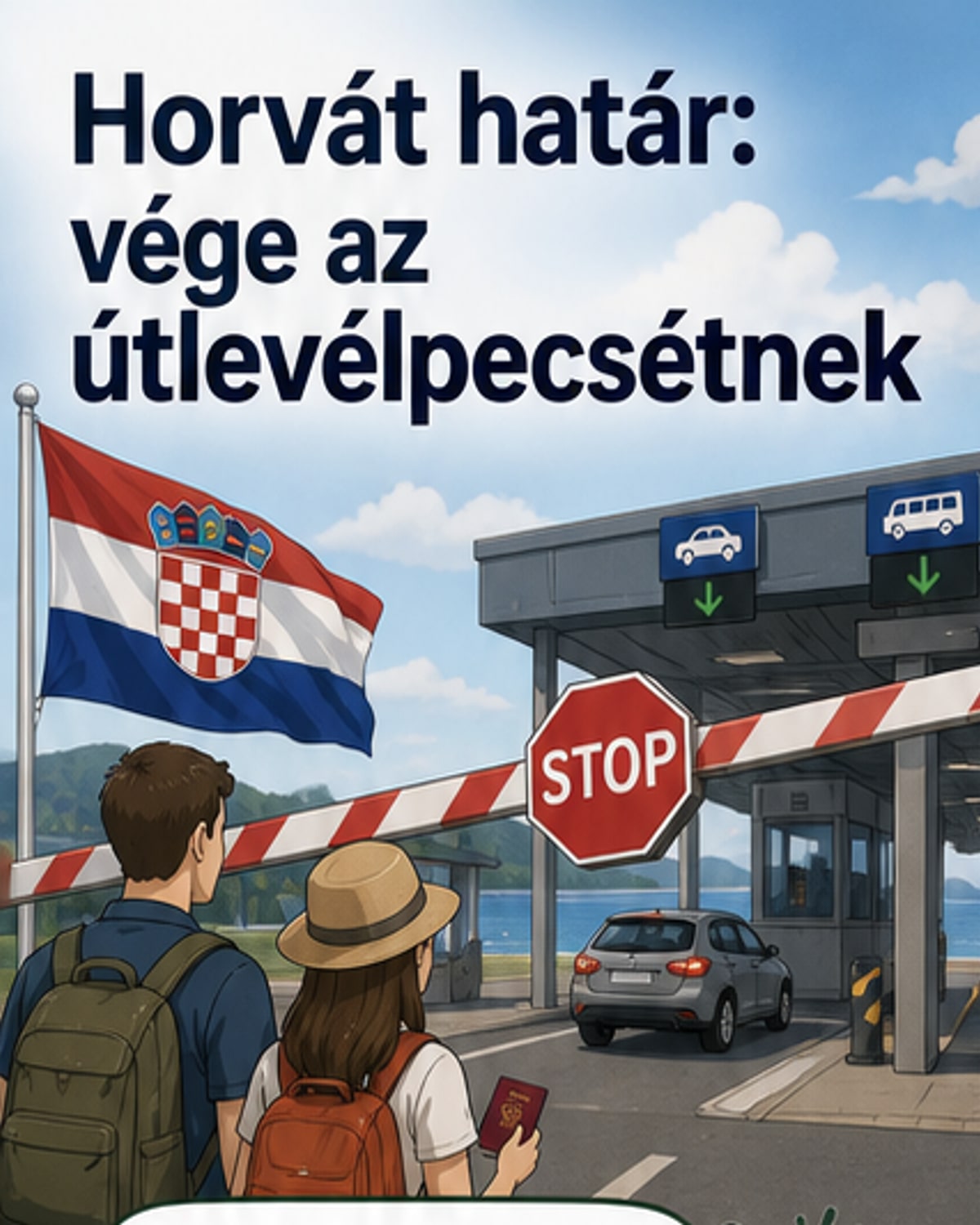 Horvátországban így működik az új digitális határellenőrzés