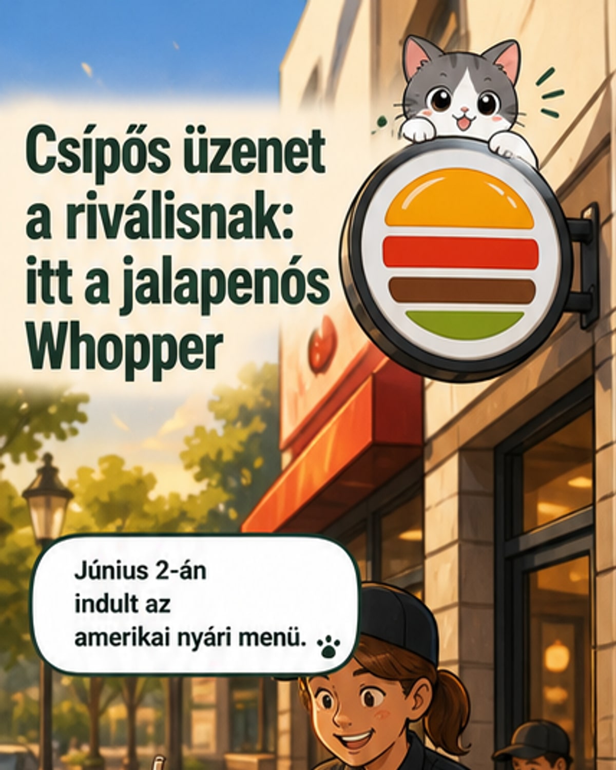 Burger King csípős nyári újdonsága megérkezett