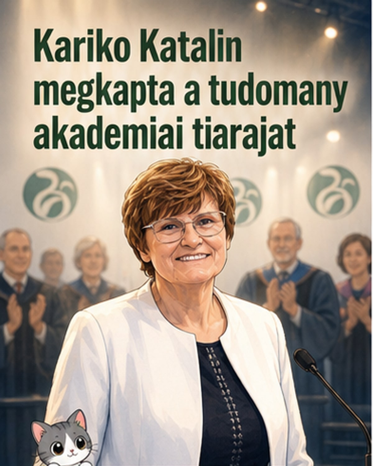 Karikó Katalin a tudomány csúcsán